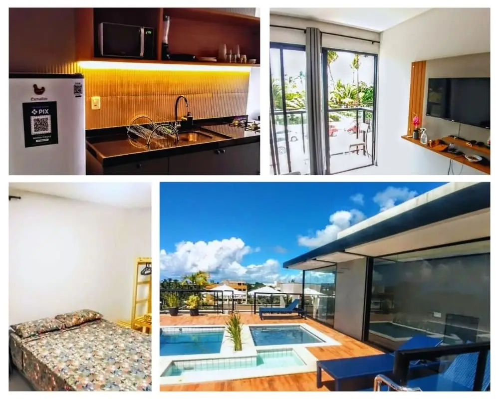 Onde ficar em Porto de Galinhas, flat no centro de Porto com ótimo custo_benefício