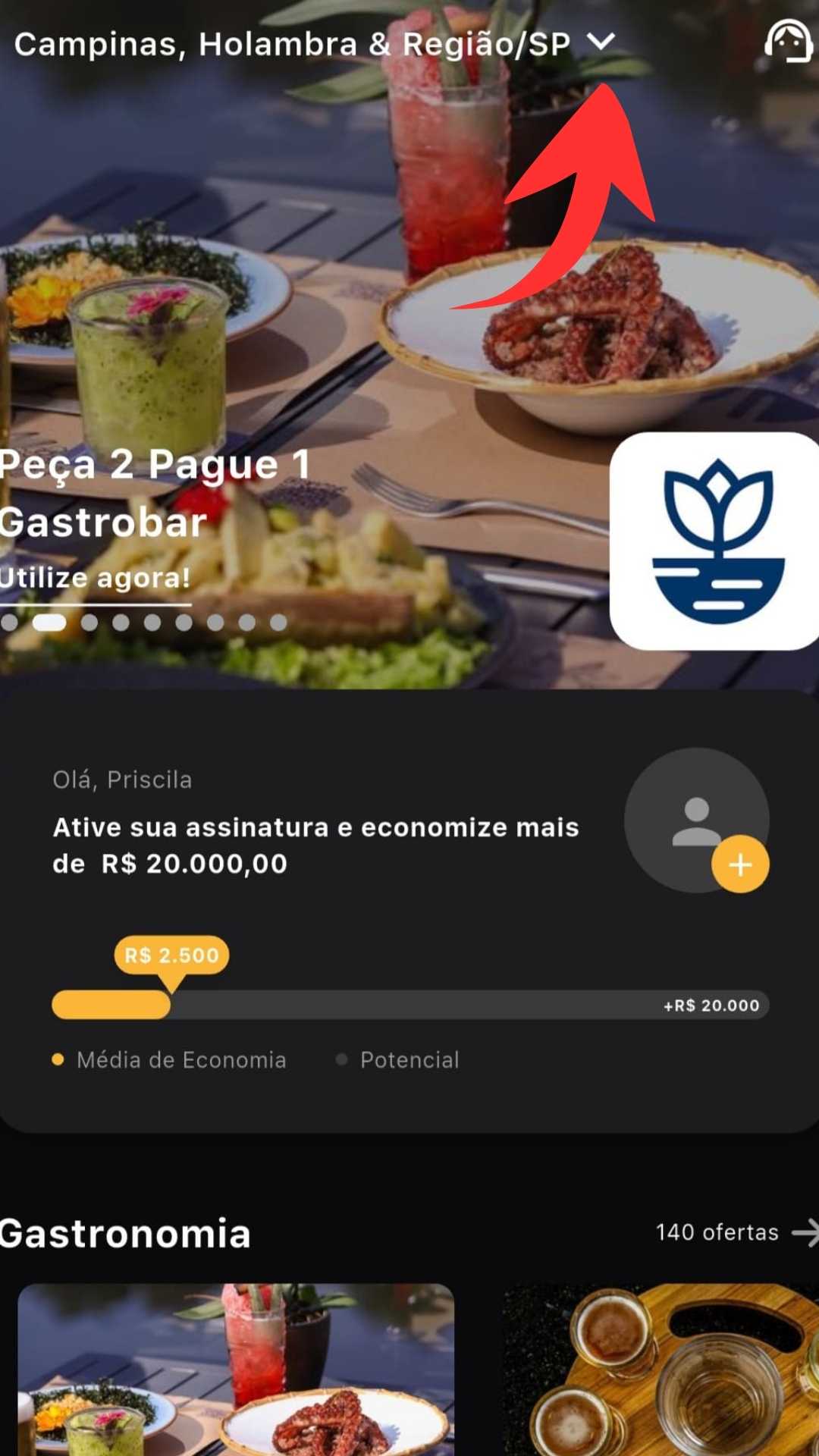 O que é o Prime Gourmet. Escolha a região para a assinatura