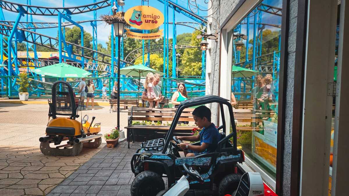 Gramado com crianças. passeio no Alpen Park em Canela