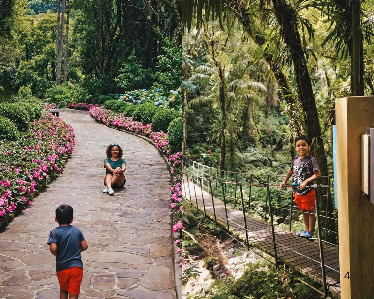 Gramado com crianças. Garden Park