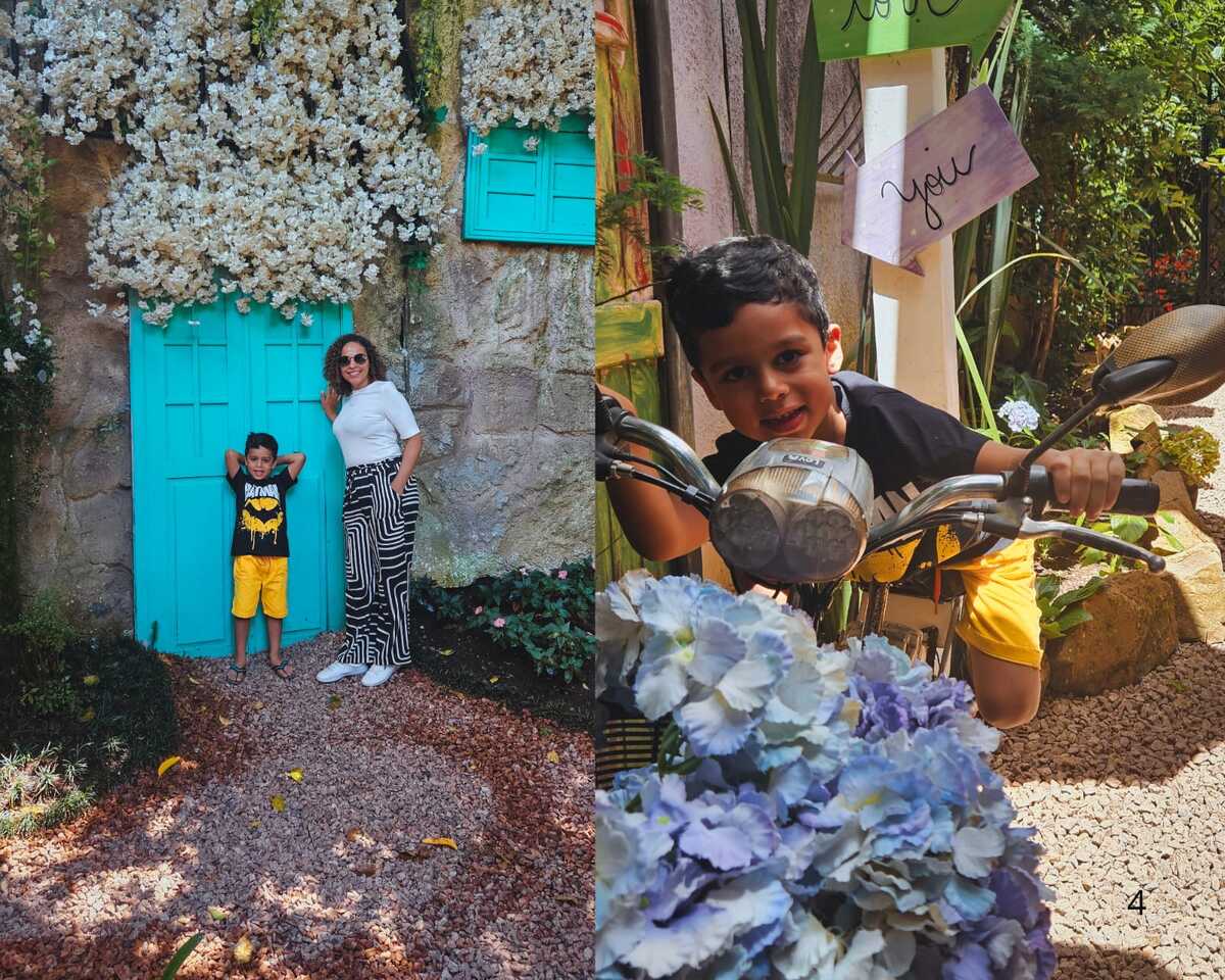 Gramado com crianças, Jardim do amor