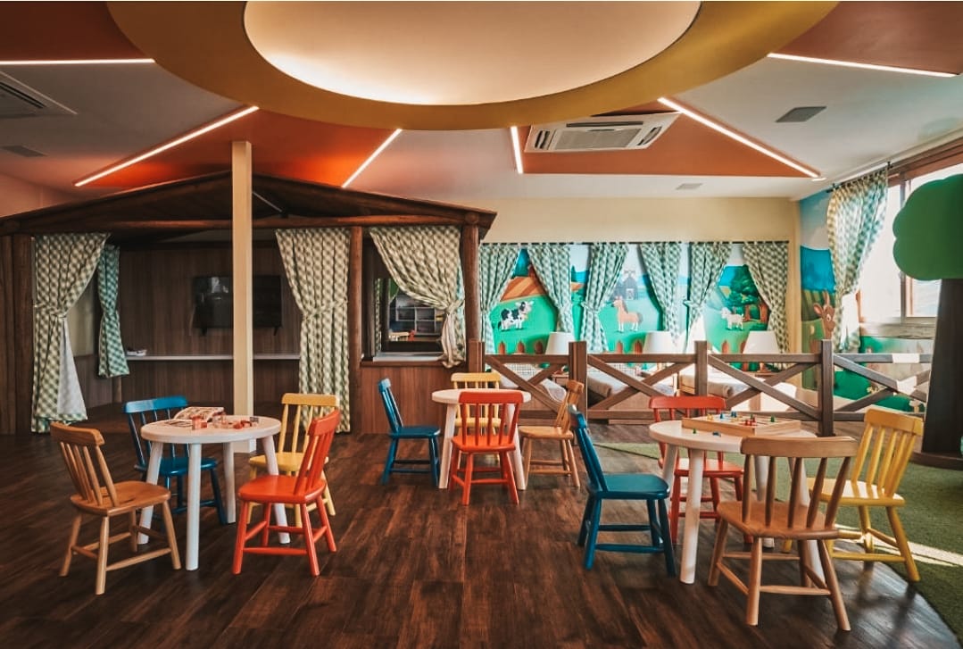 Hotel pra crianças em Gramado, espaço kids do hotel Bella Gramado