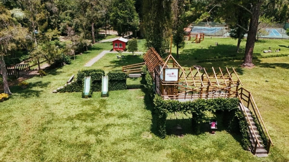 Melhores hotéis fazenda no RJ. área verde no hotel Fazenda São Moritz.