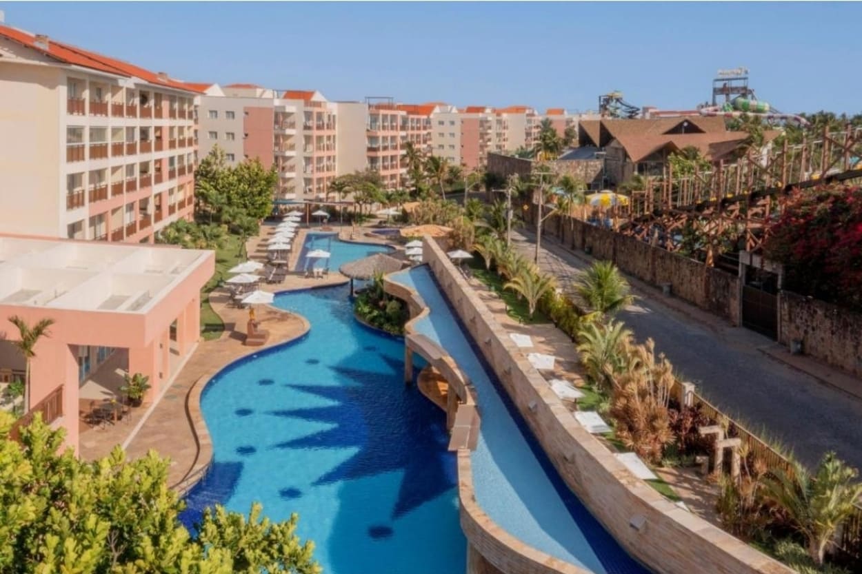 Onde ficar no Beach Park. Piscina do Wellness