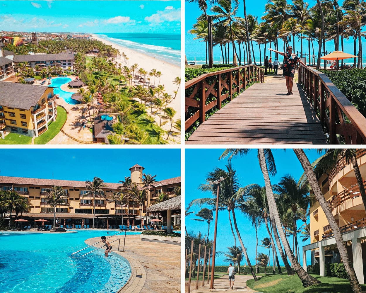 Onde ficar no Beach Park. Estrutura e praia no resort Suítes Beach Park