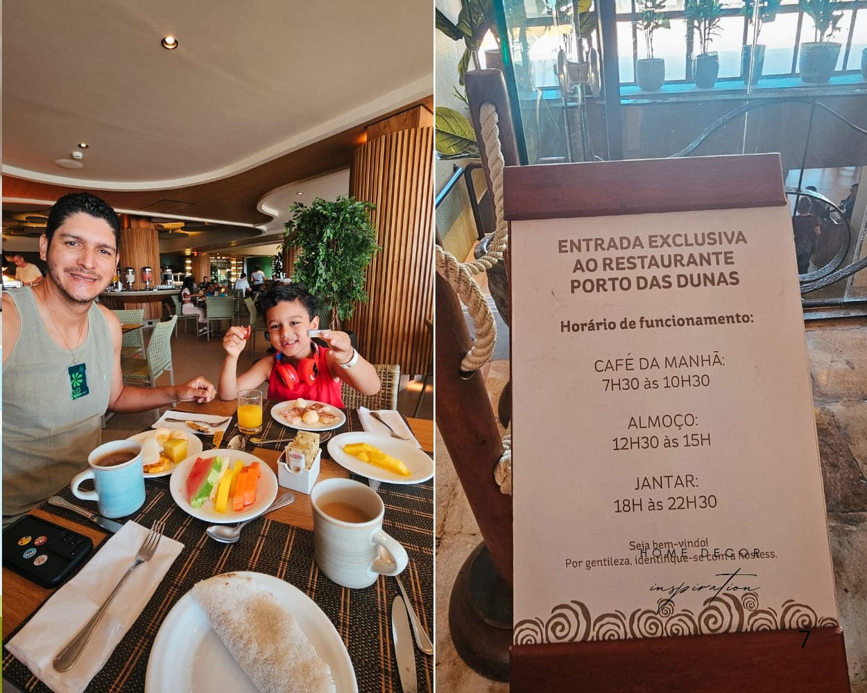 Onde ficar no Beach Park. Café da manhã no resort Suítes