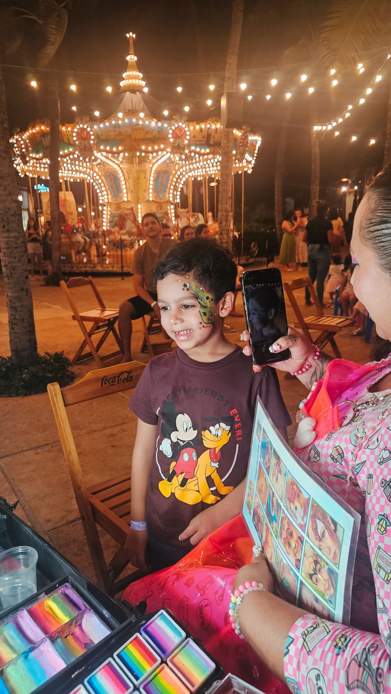 Onde ficar no Beach Park. Pintura facial na Vila Azul do Mar